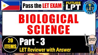 BIOLOGICAL SCIENCE QUIZ PART 3  LET REVIEWER WITH ANSWER [upl. by Cecily]