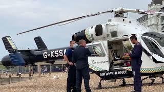 Eastbourne Incident and Air Ambulance Call [upl. by Culver]