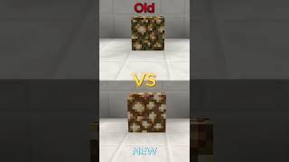 Old Vs New Minecraft Blocks [upl. by Ylrahc]