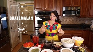 Guatemalan Style Tamales [upl. by Irv231]