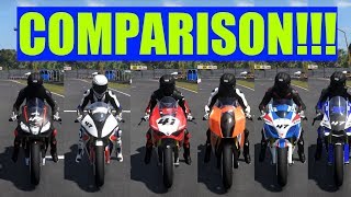 Racing Superbike Sound Comparison  Ride 2 [upl. by Siver]