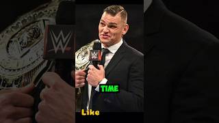 Gunther Shocking statement 😱wwe aew wwesuperstar wrestlingnews wrestling wweshorts [upl. by Fernand987]