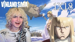 Thorfinn Vs Thorkell Vinland Saga Season 1 Episode 18 Reaction [upl. by Anela]