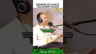 Siempre estamos haciendo magia podcast angeles angeloterapia espiritualidad holistico shorts [upl. by Haerdna]