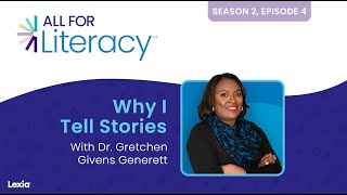 Dr Gretchen Givens Generett Why I Tell Stories [upl. by Gnen536]