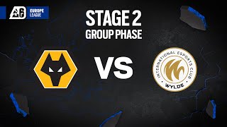 Wolves Esports vs Wylde  Europe League Stage 2  Day 5  2024 [upl. by Aineval]