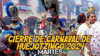 Cierre de Carnaval de Huejotzingo 2024  Martes [upl. by Hardwick]