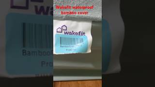 wakefitmattress cover Wakefit bamboo mattress protector waterproof antibacterial 1529 on amazon [upl. by Haden611]