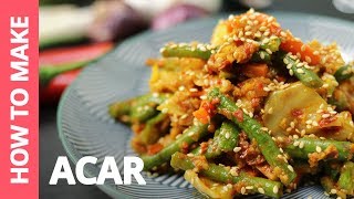 How to make Acar — Recipe by Plated Asia [upl. by Adyeren]