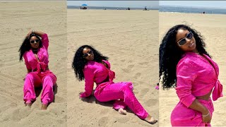 Reginae Carter has a question for y’all at the beach [upl. by Leesen901]