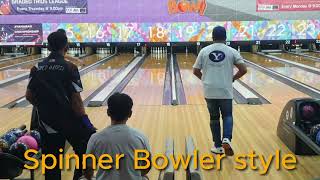 Spinner in Action 16062023 Syahadah Bowling Champioship 2023 [upl. by Sokil44]