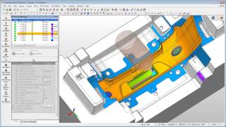 CimatronE 11 CADCAM  NC  Estensione in aria amp sovrapposizione [upl. by Karlise793]