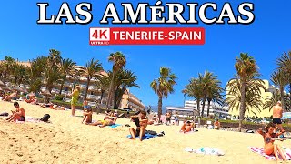 TENERIFE  PLAYA DEL CAMISÓN  Hot Weather  Beach Life  Spain 2024 ☀️ 4K Walk [upl. by Aicxela144]