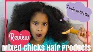 OMG Curly Hairstyle MIXED CHICKS Products Review [upl. by Eleonore85]