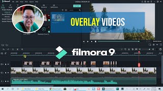 How to OVERLAY VIDEOS using Filmora 9  Tutorial for Beginners [upl. by Obie]