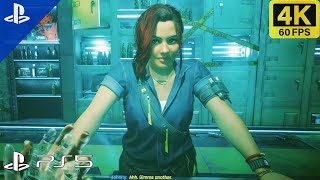 JOHNNYS POINT OF VIEW in Cyberpunk 2077 on PS5  Realistic World Graphics Game【PS5  4K 60FPS】 [upl. by Engelhart]