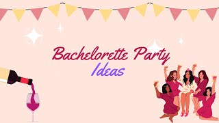 Bachelorette Party Ideas For Bride  Bridal Shower Ideas at Home [upl. by Tips648]