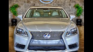 2013 Lexus LS460 advanced illumination system demo [upl. by Makell]