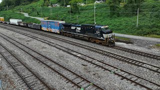 Norfolk Southern 189 South through Oakdale Tennessee on 1012024 [upl. by Rodgers]