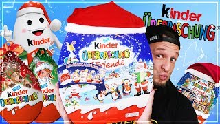 Kinder Überraschung Ü ei ADVENTSKALENDER 2018 Unboxing [upl. by Thebazile]