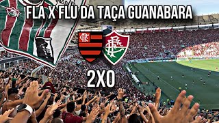 VLOG FLA X FLU DA TAÇA GUANABARA  FLAMENGO 2x0 FLUMINENSE  CARIOCA 2024 [upl. by Aivonas]