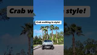 Crab walking in style 🦀⚡ The GMC Hummer EV SUV [upl. by Ybocaj]