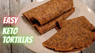 Keto tortilla recipe almond flour  Gluten free tortillas low carb [upl. by Lindahl]