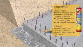 Gamme SikaSwell  mastics détanchéite hydroexpansifs [upl. by Aneelehs416]