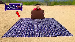 क्या मैं 1000 dairy milk से एक बड़ी Chocolate बना पाऊंगा  🍫 [upl. by Alimhaj888]