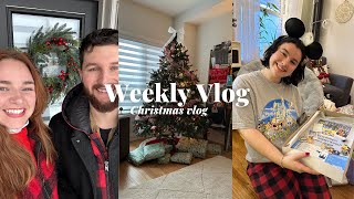 Christmas Weekend Vlog  Surprising Austins Sister with a Disney World Trip  Magically Katelyn [upl. by Nalyr784]