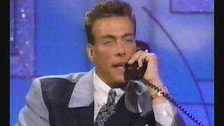 Van Damme on Arsenio Hall Double Impact Part 1 [upl. by Drolet]