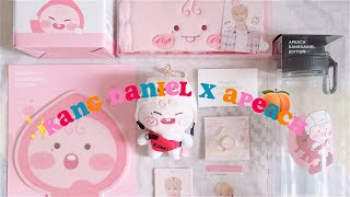 KPOP UNBOXING 강다니엘 APEACH KANG DANIEL EDITION KAKAO FRIENDS GOODS  HAUL PART 1 [upl. by Sedaiuqlem991]