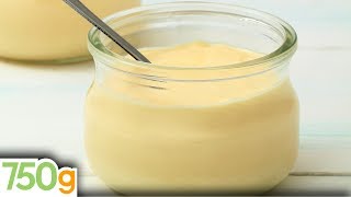 Recette de Crème façon Danette à la vanille  750g [upl. by Fillbert]