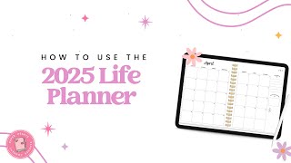 How to use the 2025 Life Planner from Paper Hearts Planners [upl. by Alenoel928]