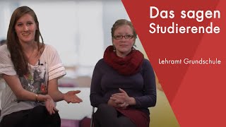 quotDas sagen die Studentinnenquot  Lehramt Grundschule Staatsexamen studieren [upl. by Yaral]