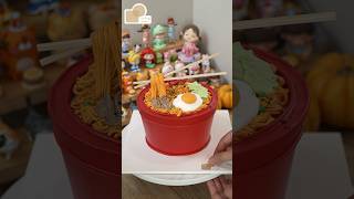 GRAVITY Cake  Noodle Cake Decorating  Cake Fun vuongtroncake cakefun  Cake Fun shorts [upl. by Atinaw]