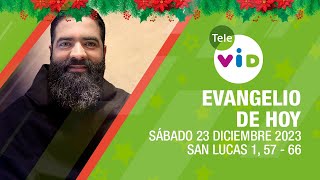 El evangelio de hoy Sábado 23 Diciembre de 2023 🎄📖 LectioDivina TeleVID [upl. by Gurolinick]