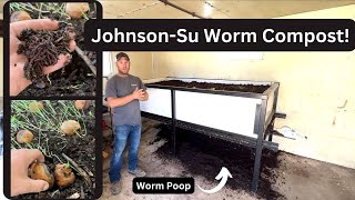 Making Compost Homemade Worm Farm Compost System  Vermicompost [upl. by Rehpotsirk]