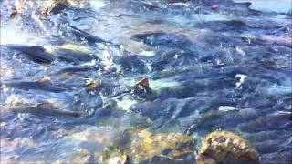 Amazing Steelhead Trout Run Lake Erie Fairview Penylvania 2011 [upl. by Dragone]