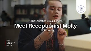 Meet Receptionist Molly  The Education Group London [upl. by Gnem158]