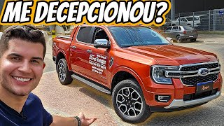 NOVA Ford Ranger Limited 2024  A mais TECNOLÓGICA e com 4x4 inteligente [upl. by Orelee]