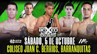 Boxeo Boricua en Barranquitas  5 de Octubre de 2024 [upl. by Ycnuahc826]