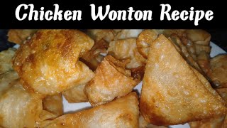 Chicken Wonton Recipe [upl. by Huff]