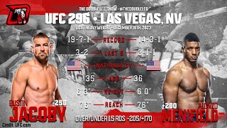 Dustin Jacoby vs Alonzo Menifield UFC 296 Fight Breakdown [upl. by Seluj]