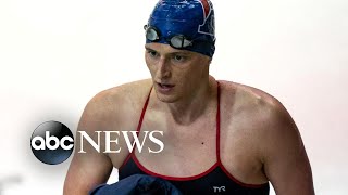 Trans athlete wins swimming title [upl. by Zahavi445]