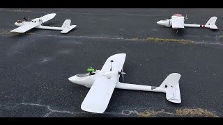 3 Finwing Penguin Long Range FPV Formation Flight [upl. by Nyliak972]