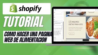 Como hacer una tienda de Coach Alimenticion en Shopify [upl. by Booze]