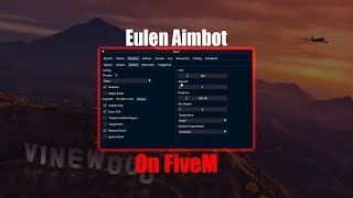 AIMBOTTING On FiveM  Eulen Cheat Showcase [upl. by Aibonez]