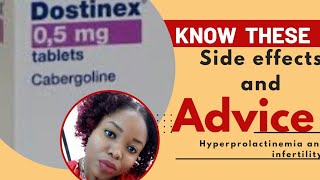 CABERGOLINE What to KNOW and AVOIDDostinex Pharm Clare [upl. by Newby]