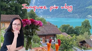 Sanquez pie vlog yummy breakfast in my hometown [upl. by Haliehs]